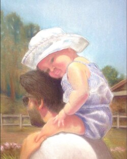 Pastel and pastel pencil - SOLD