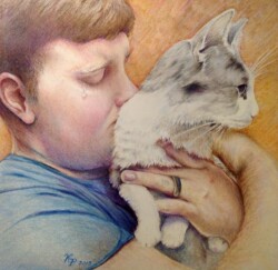 8 x 8 Prismacolor ~
Original $195 ~
Print $75